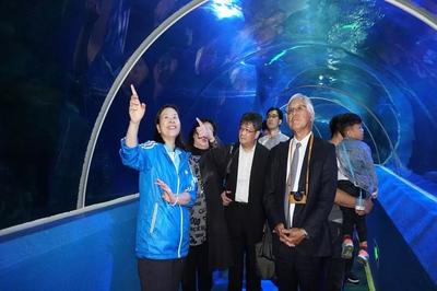青島水族館、青島海底世界與日本沖繩美之島水族館結(jié)為姊妹館